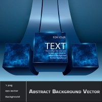 Abstract Background Vector with layer text